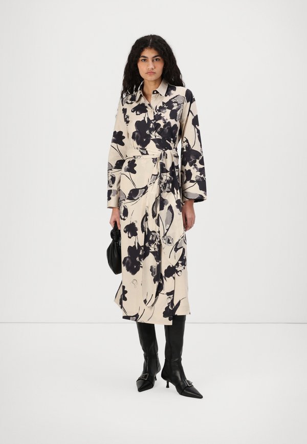 SLFAVIANA MIDI WRAP DRESS - Shirt dress - birch4