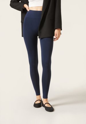 ULTRA OPAQUE - Leggings - blue