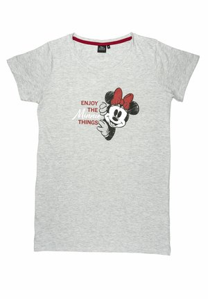 DISNEY MINNIE MOUSE KURZARM  - Pyjama top - grau