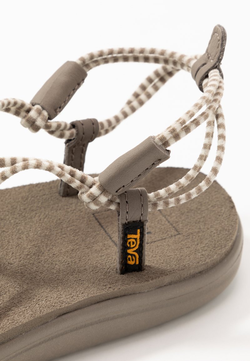 Teva Voya Infinity Stripe Walking Sandals Birch Brindle Light Green Zalando Ie