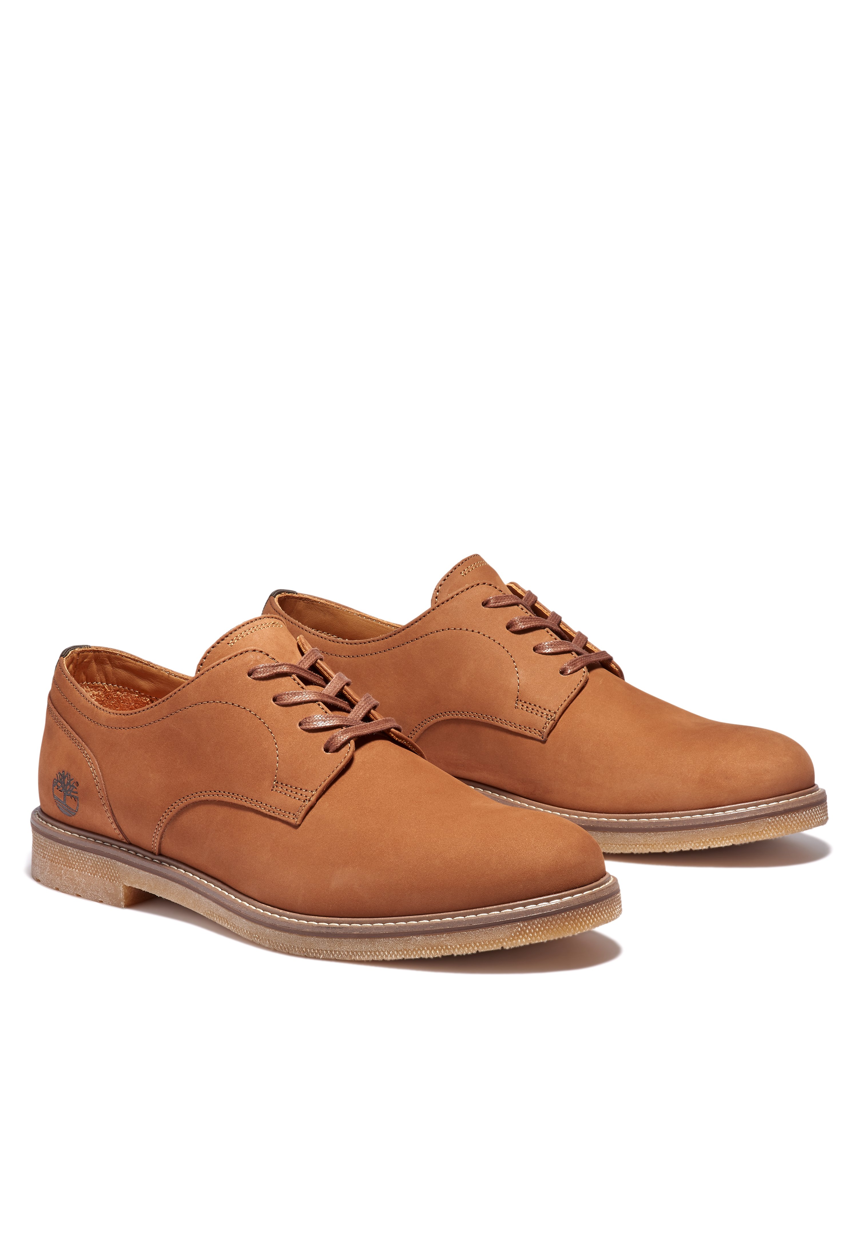 Timberland OXFORD - Zapatos con cordones - rust nubuck/rojo oscuro - Zalando .es