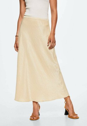 A-line skirt - beige