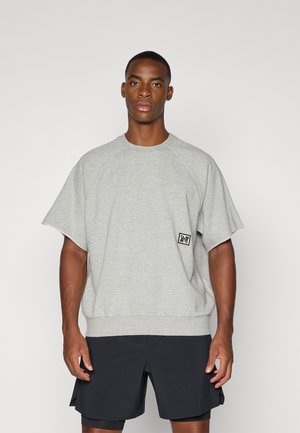 Nike Performance HERITAGE TOP - Sweatshirt - light smoke grey/heather