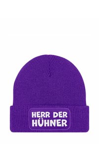 Unselected, hühner lila