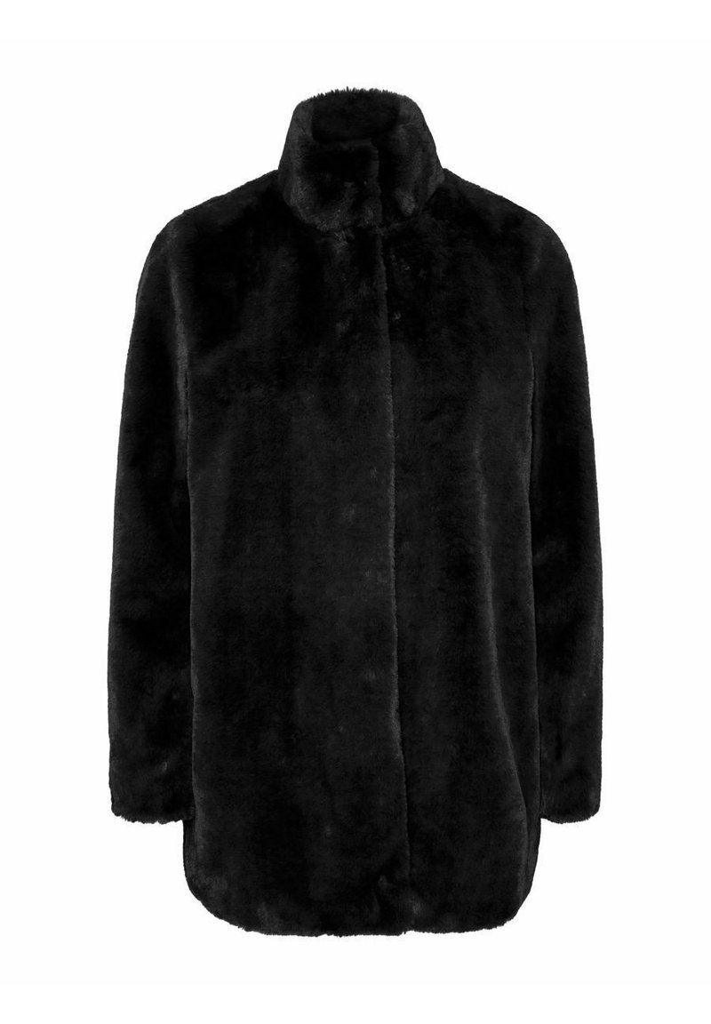 Damen Parkas | Vero Moda VERO MODA KUNSTFELL Wintermantel black/schwarz - OG98595 Damen Parkas | Vero Moda VERO MODA KUNSTFELL Wintermantel black/schwarz - OG98595
