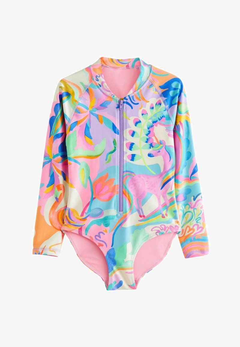 Next LONG SLEEVED-REGULAR FIT - Swimsuit - multi bright unicorn