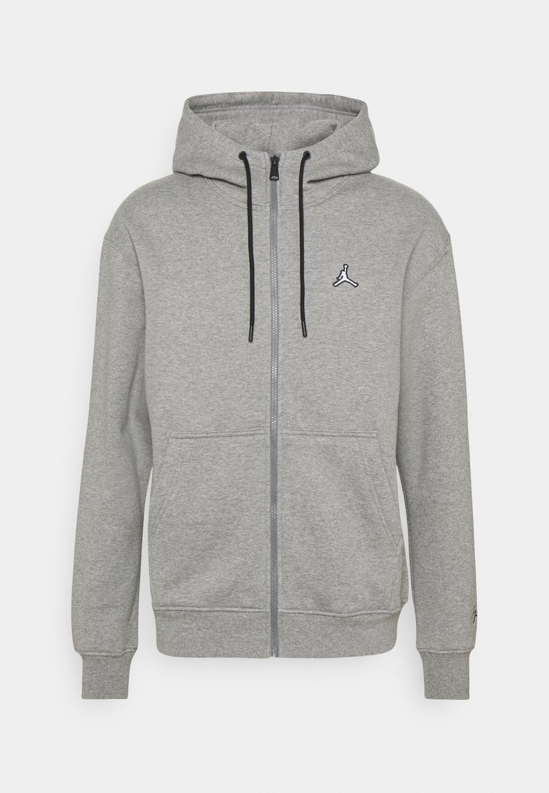 Jordan Felpa con zip - light grey