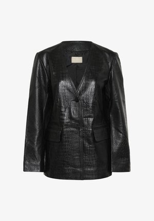 Soaked in Luxury, SLSARJA - Chaqueta de cuero - black