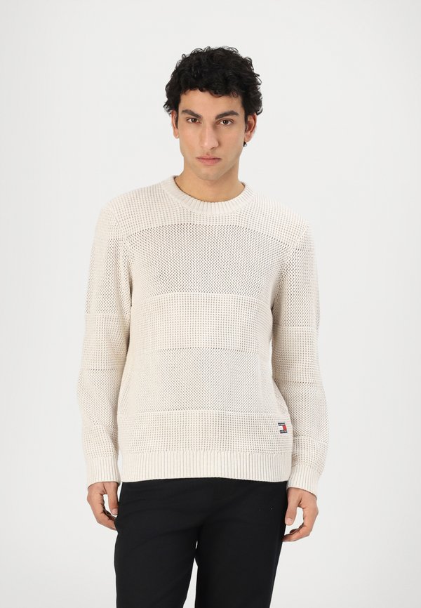 BADG ESWEATER - Jumper - oat marl
