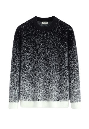 COL ROND - Pullover - noir