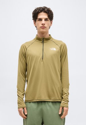 The North Face M SUNRISER 1/4 ZIP - Pitkähihainen paita - cedar