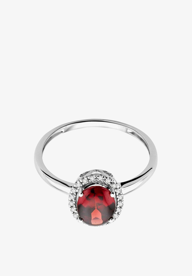 DIAMANT L'ÉTERNEL KARAT DIAMOND AND GARNET - Prstan - white gold