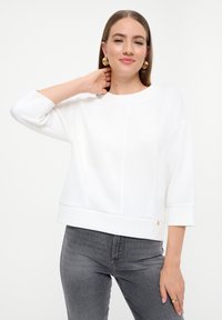 Sweatshirt - white