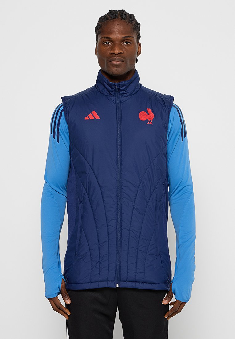 adidas performance Trainingsvest donkerblauw