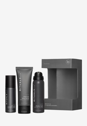 TRIAL SET HOMME - WOODY - CEDAR WOOD & VITAMIN E COMPLEX - Bad- & bodyset - -