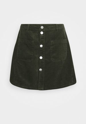 A-lijn rok - dark green