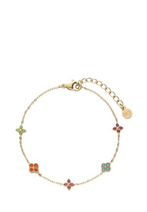 WITH CLOVERS - Bracelet - goudkleurig