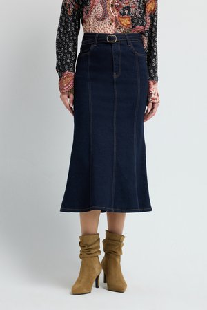 A-lijn rok - navy blue