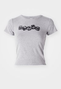 FLIRT DICE TEE - Trükipildiga T-särk - grey