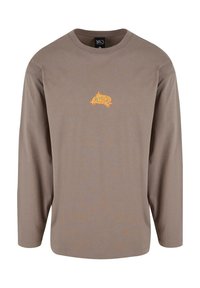 Langarmshirt - brown