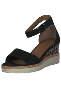 Tamaris Wedge sandals - navy