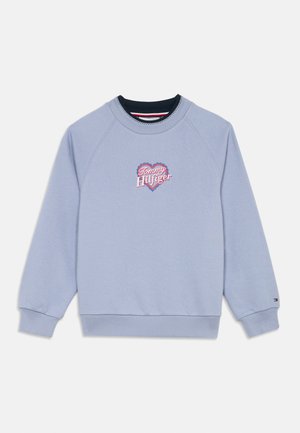 HEART LOGO EMBROIDERY SWEATSHIRT - Sweatshirt - periwinkle dusk