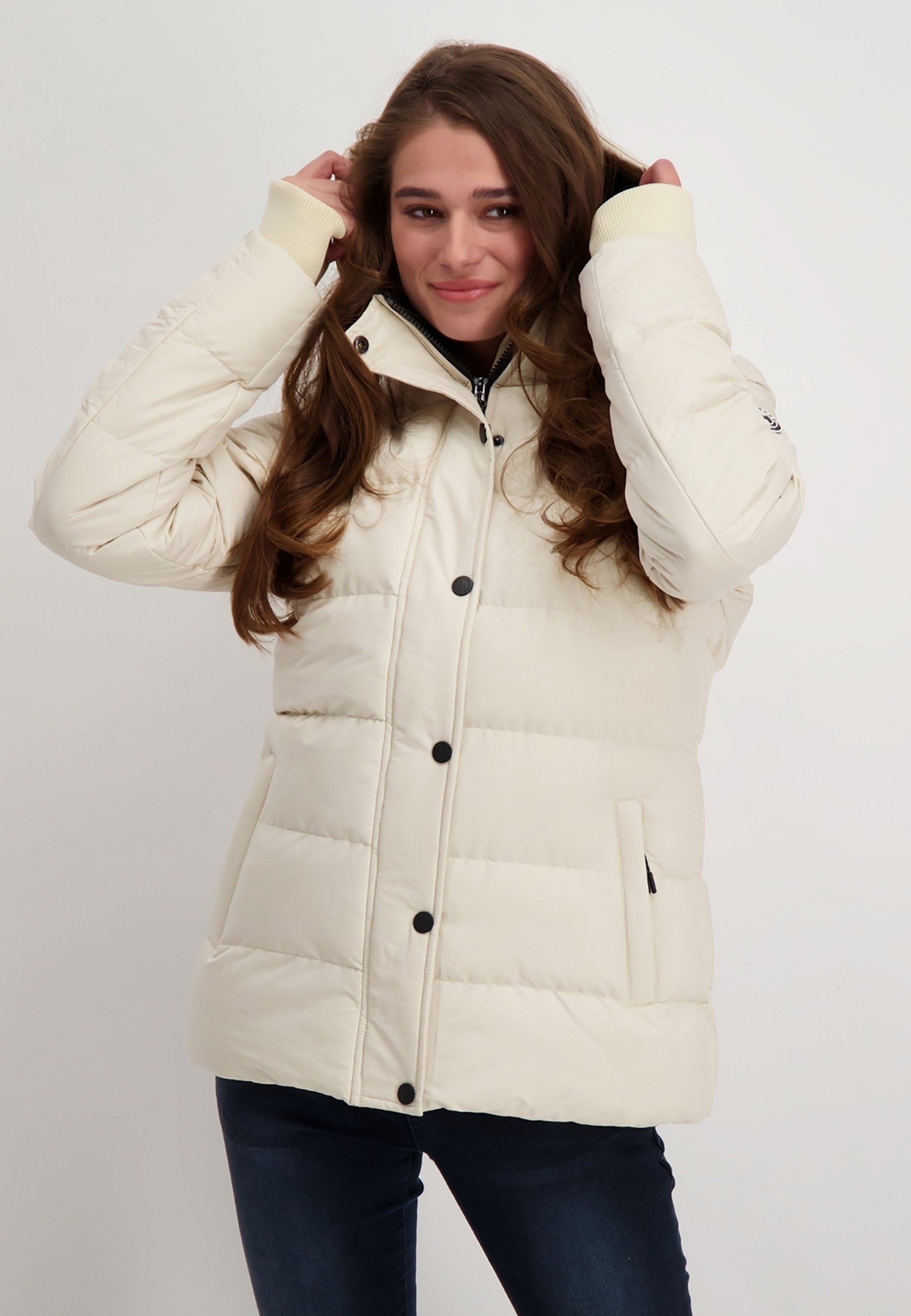 Cars Jeans JAS HALIMI - Winterjas - ecru/beige - Zalando.nl