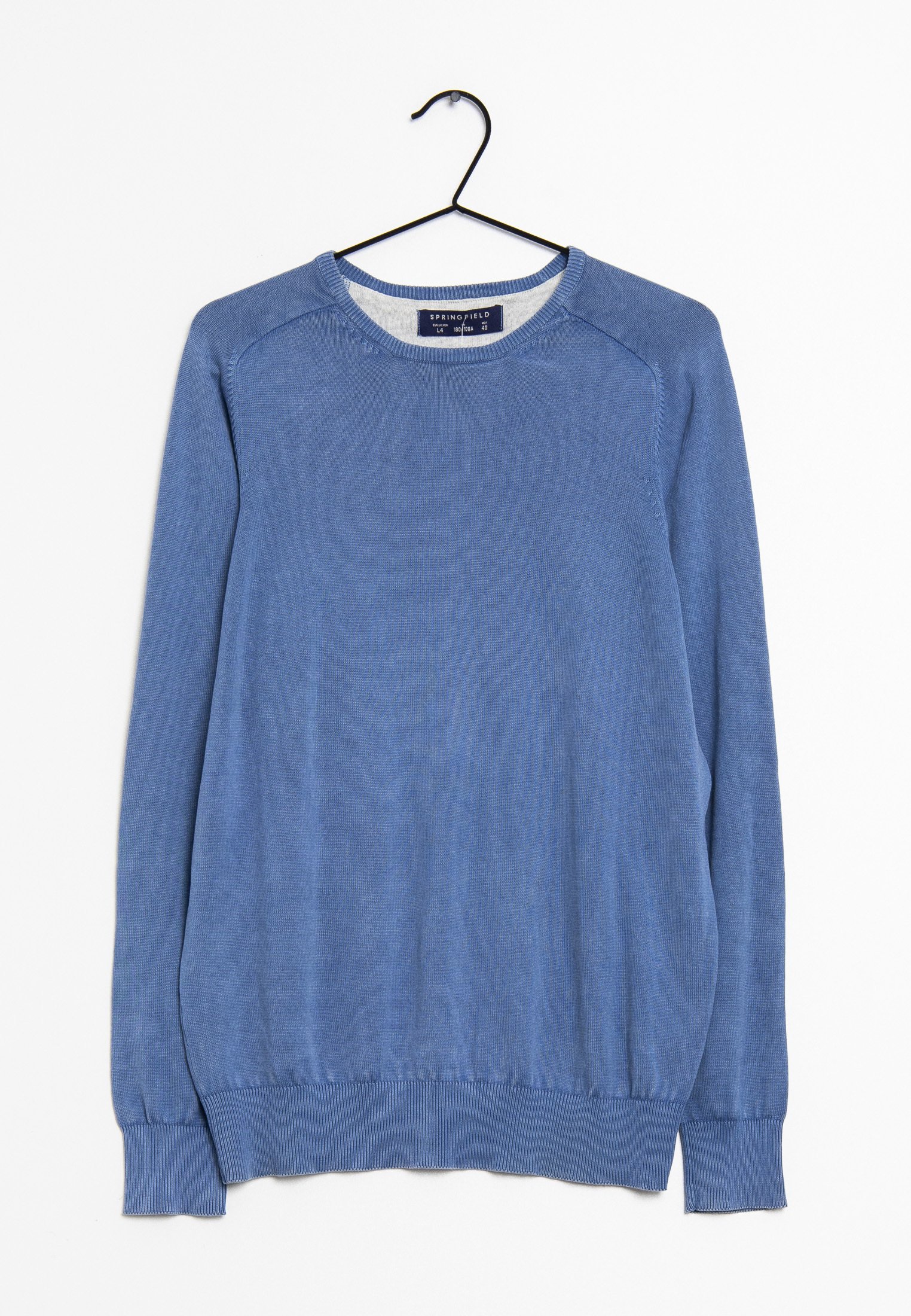Springfield Jersey de punto - blue/azul - Zalando.es