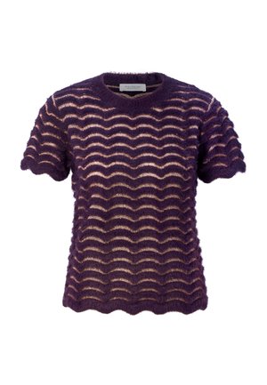 Rich & Royal, RICH & ROYAL TOP - T-shirt con stampa - mulberry