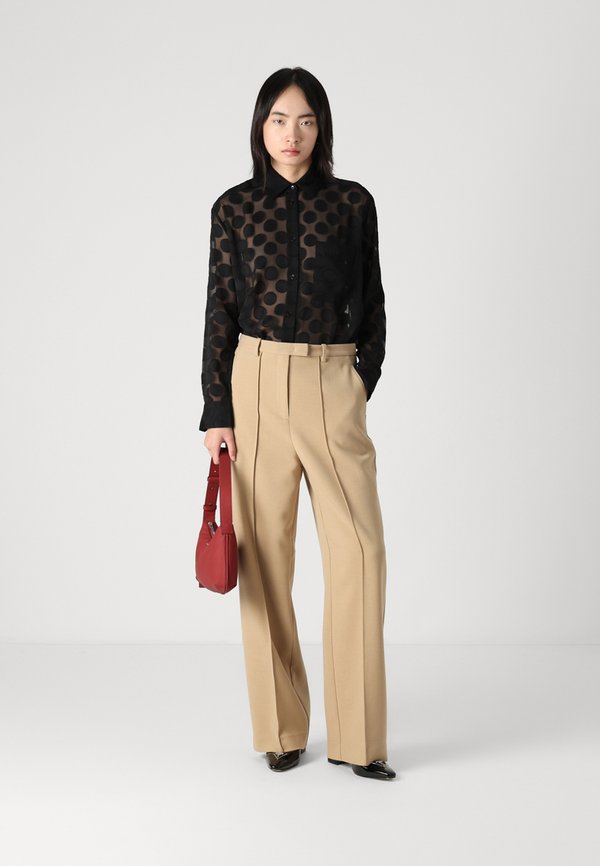 PUNTO RELAXED STRAIGHT PANT - Trousers - classic beige4