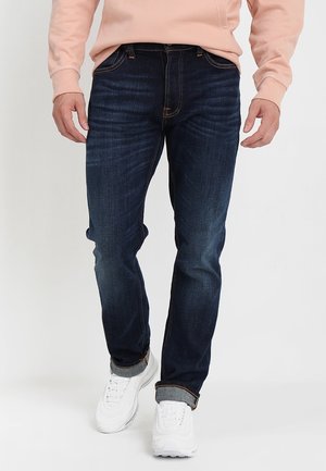 Jeans straight leg - dark-blue denim