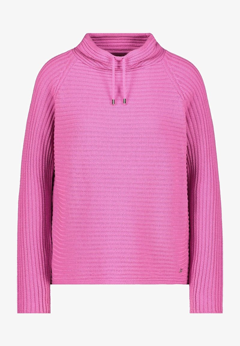 Monari Stickad tröja - pink