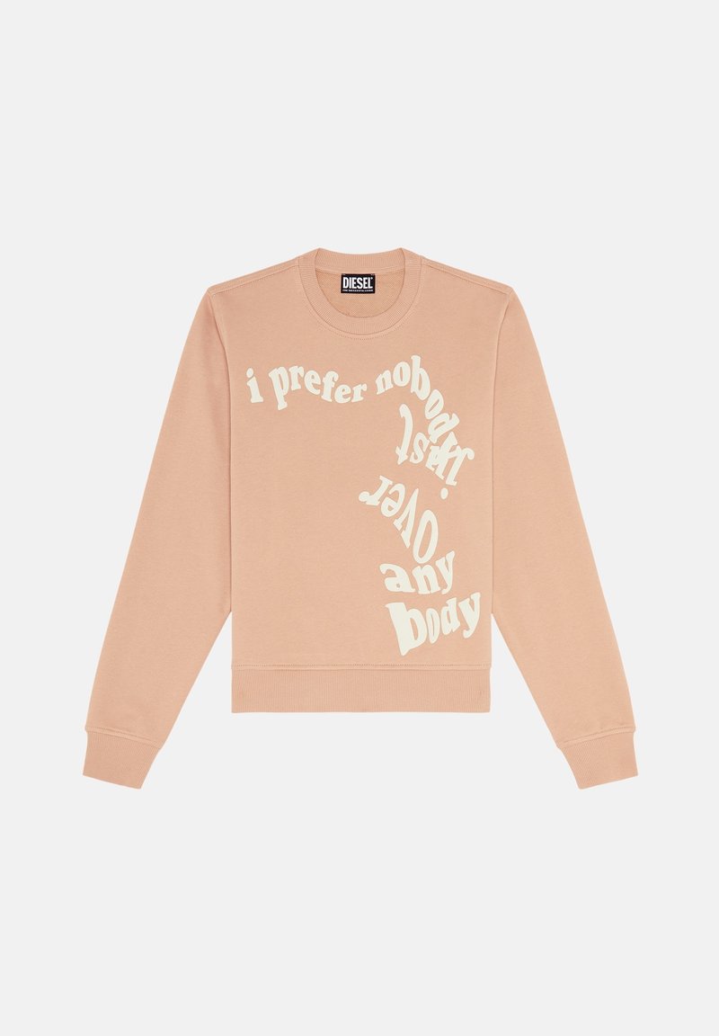 Diesel Sweater donkerroze