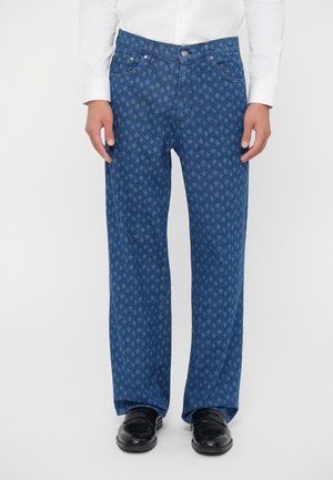 Relaxed fit -farkut - brut denim