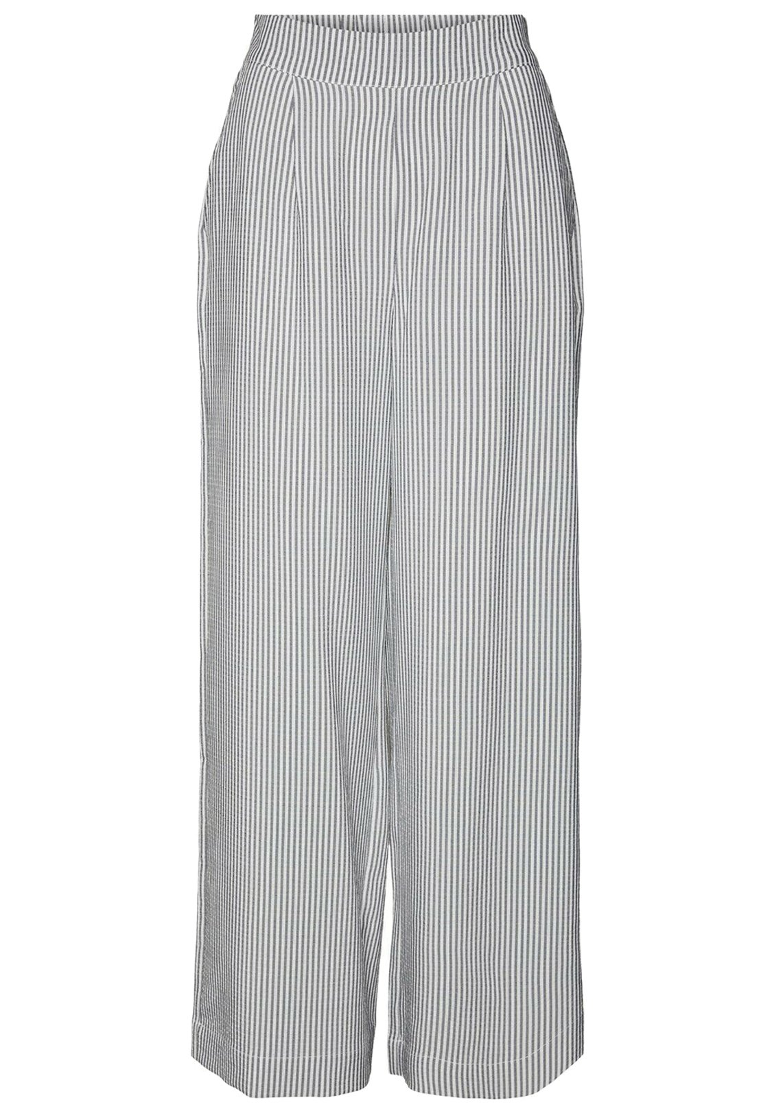 Vero Moda Trousers - navy blazer snow white/blue-grey - Zalando.de
