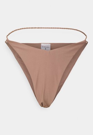 We Are We Wear, ECO GEORGIE CHAIN SIDE PANT - Braguita de bikini - mushroom