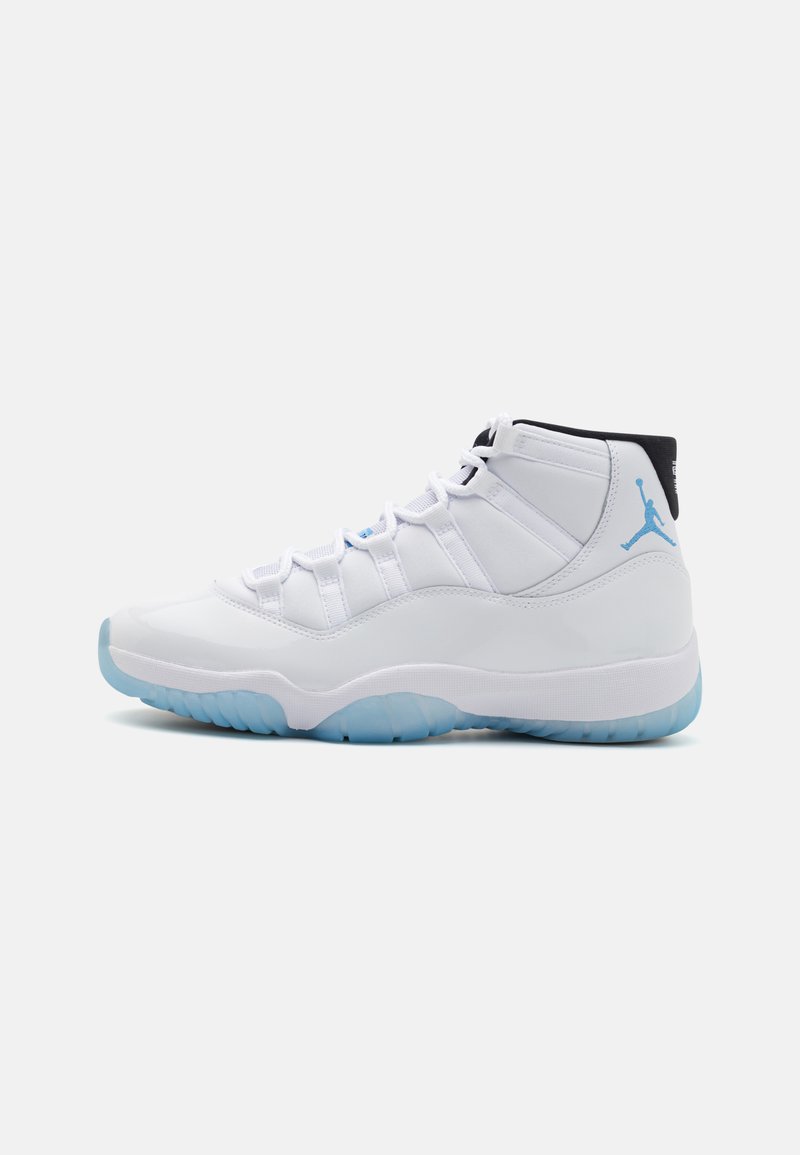 Jordan AIR JORDAN 11 RETRO - Magas szárú sneakerek - white/legend blue/black