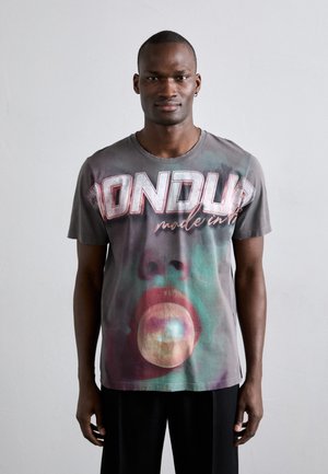 Dondup T-Shirt print - grey