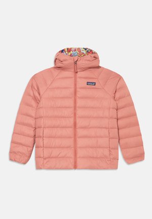REVERSIBLE HOODY UNISEX - Chaqueta de plumas - potters red
