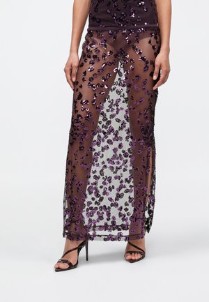 ISBERGA SKIRT - Kokerrok - plum perfect