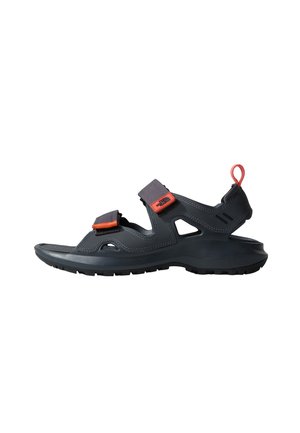 HEDGEHOG - Outdoorsandalen - asphalt grey retro orange