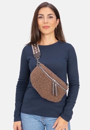Seasons of April CURLY - Cross body bag - schoko