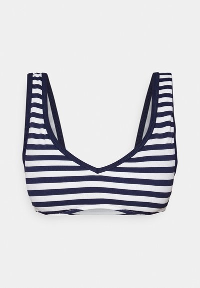Polo Ralph Lauren BRALETTE - Bikinio viršutinė dalis - white/navy