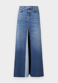 ANTIBES LONG SKIRT - Jeansskjørt - dark blue