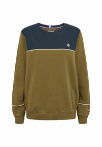 U.S. Polo Assn. KLARA - Bluză de molton - dark olive