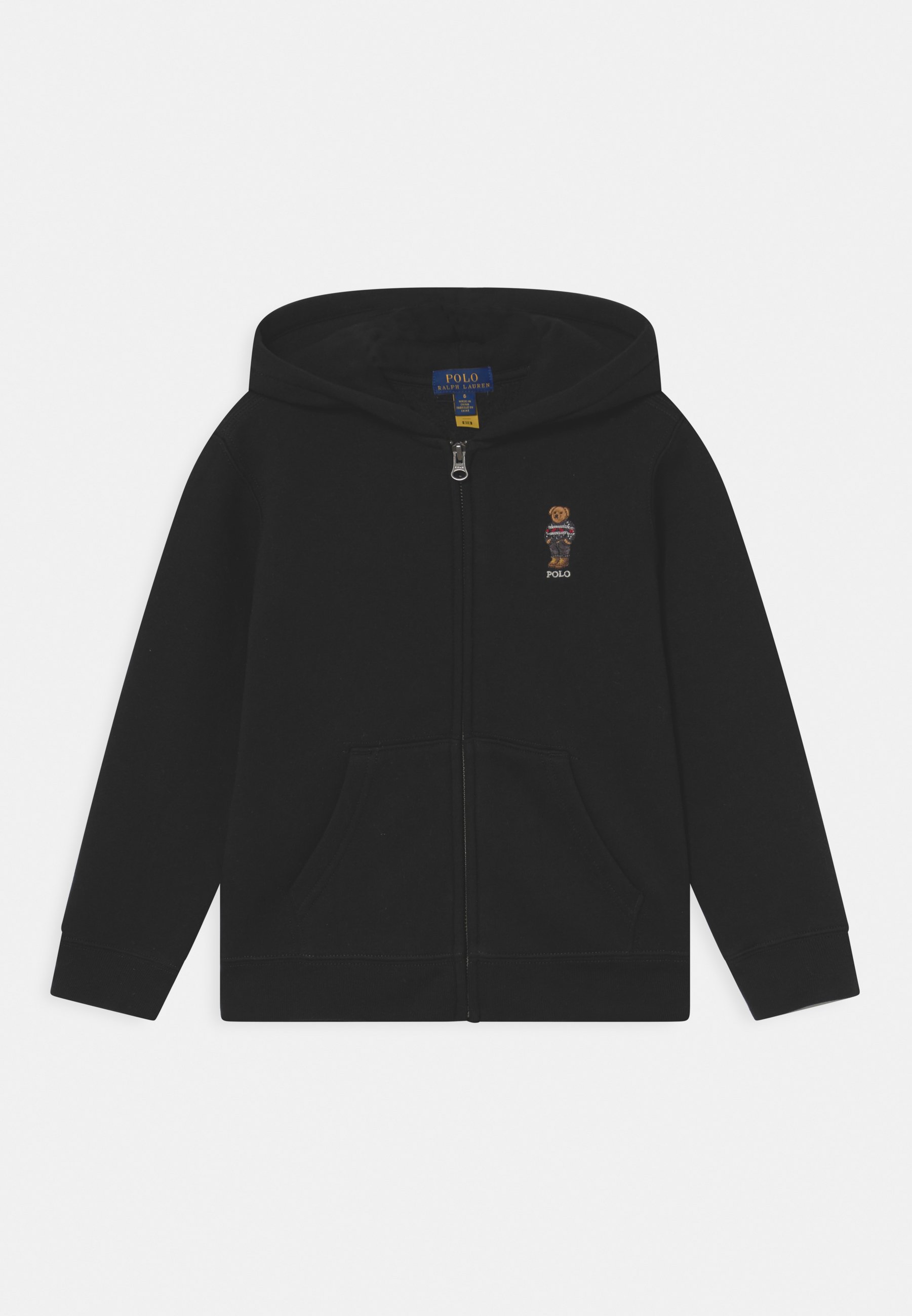 Polo Ralph Lauren HOOD FULL ZIP - Sudadera con cremallera - polo  black/negro - Zalando.es