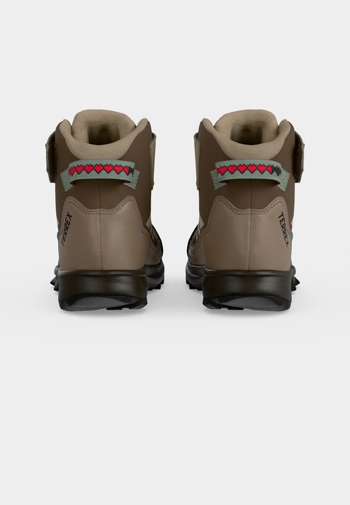 adidas TERREX SNOW MINECRAFT - Hiking shoes - chalky brown/wonder alumina/earth strata — foto 4