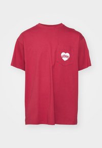 AMOUR POCKET - Tricou cu imprimeu - tuscany/white