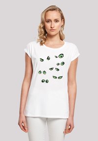 F4NT4STIC SCOOBY DOO SCARY EYES - T-shirts print - white