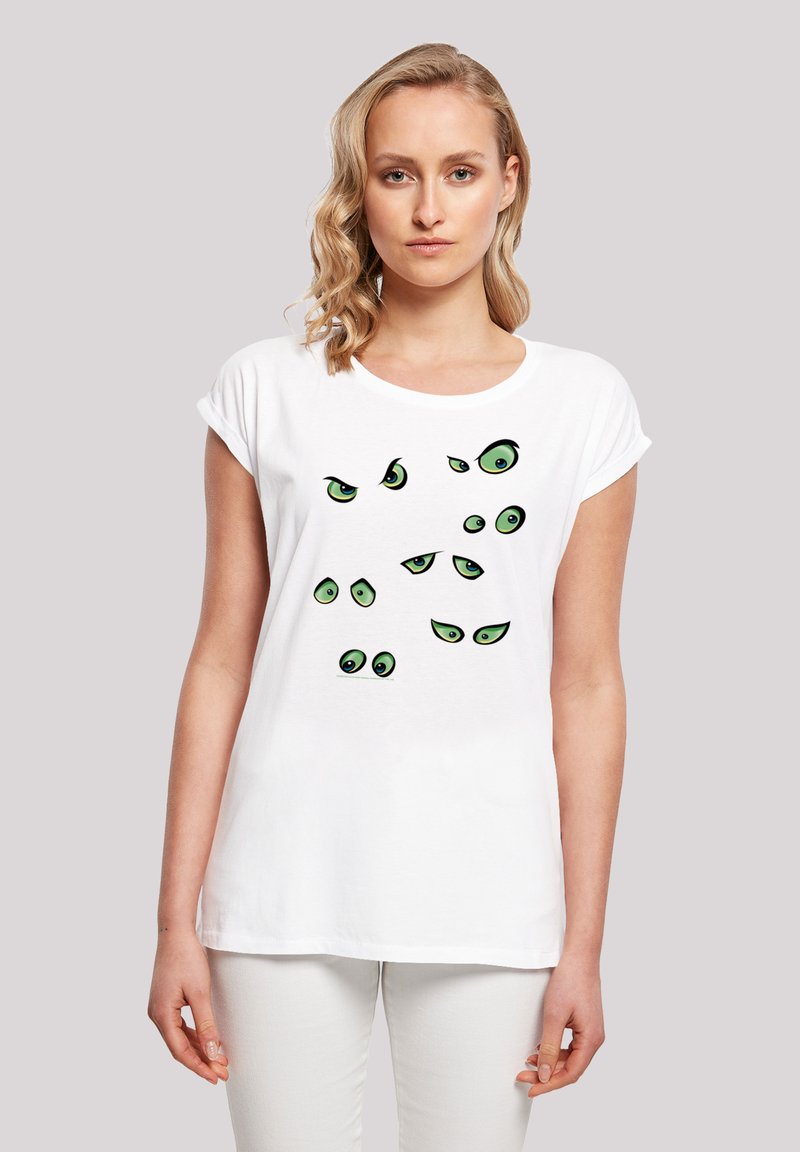 F4NT4STIC SCOOBY DOO SCARY EYES - T-shirts print - white